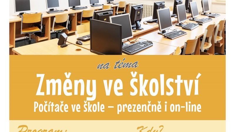 Minikonference o vzdělávání - čtvrtek 21.10. od 17.30