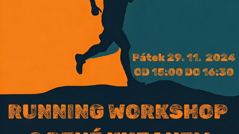 Bežecký workshop s René Kujanem - pátek 29. 11. v 15 hod